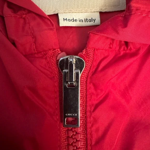 Gucci Vibrant Red Windbreaker - Picture 2 of 5